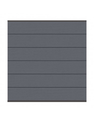 Tuinscherm in houtcomposiet XL