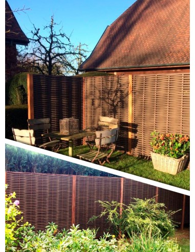 Panneaux en fibre tressée