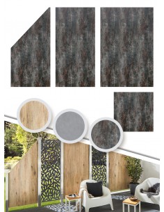 Palissade de jardin en céramique