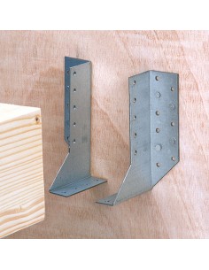 Support de poutre en U, ailes extérieures