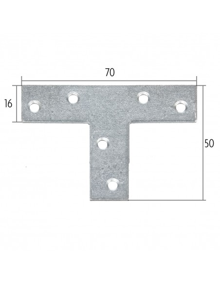 T Verbindingsplaat