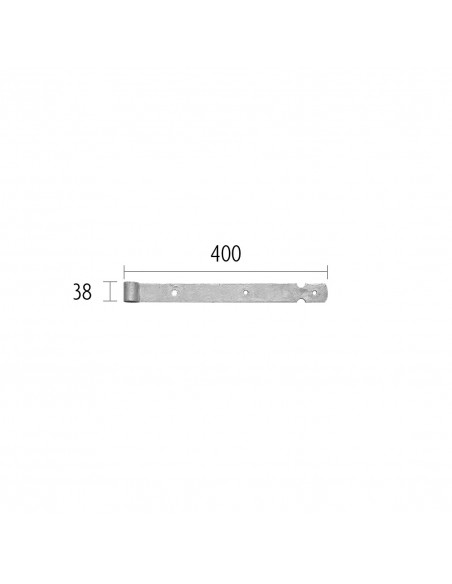 Penture en acier galvanisé