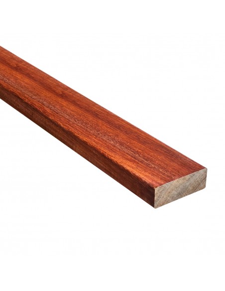 Dunne exotisch houten latte