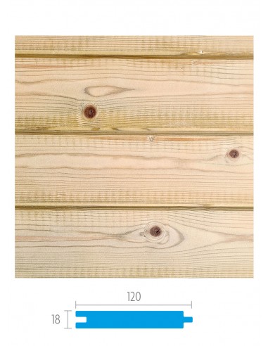 Bardages rainures languettes