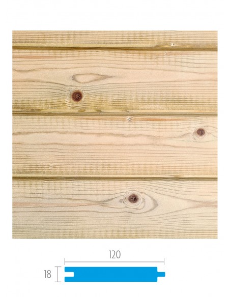 Bardages rainures languettes