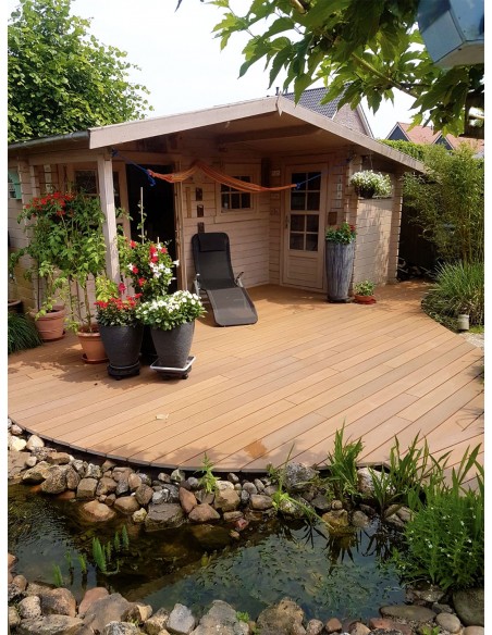 Terrasse en bois composite Fiberon