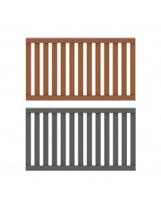 Balustrade en bois composite