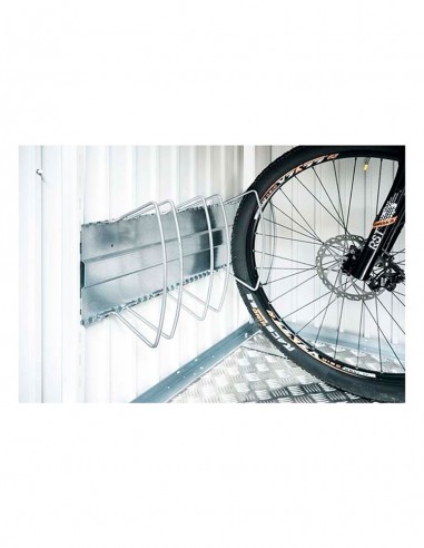 Range vélo pour abri métallique