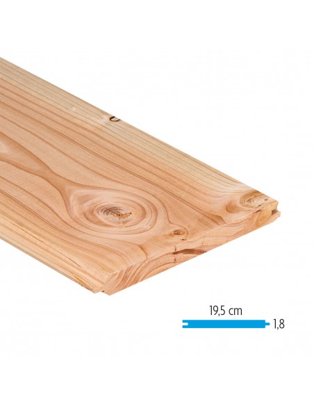 Planche de bardage en Douglas