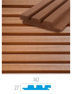 Thermowood Ayus gevelbekleding - Triple 2