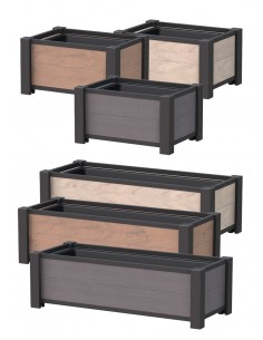 Composiet hout bloembak