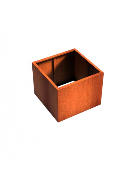 Bac potager ou arbre sans fond en acier Corten