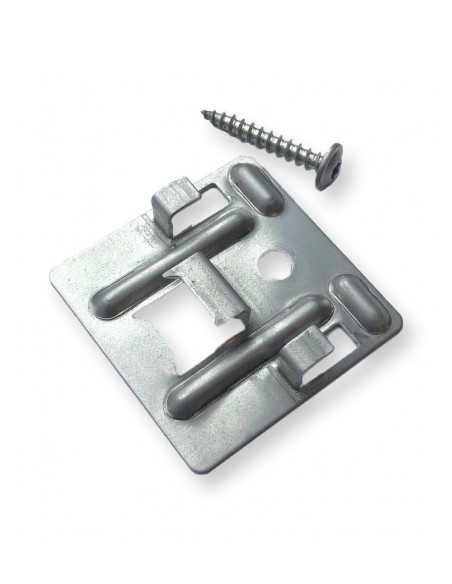 Weo Classic cladding clips 100 stks + schroeven