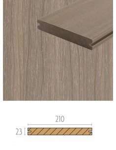 Terrasse en bois composite Multigrey Light 2