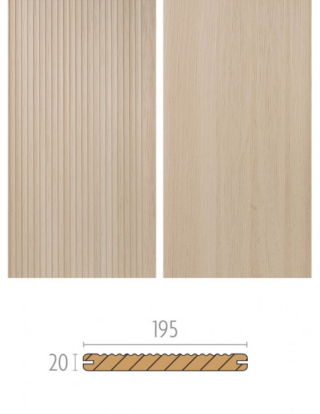 Terrasse en bois composite Oak Deck