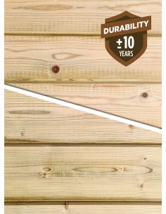 Tand & groef gevelbekleding