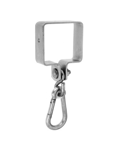 Crochet poutre carrée de balançoire