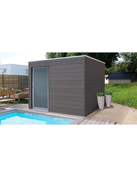 Abris de jardin en bois composite