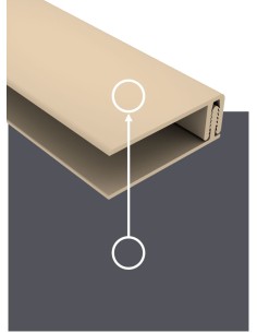 Profilé de bordure clipsable 5pc. 2