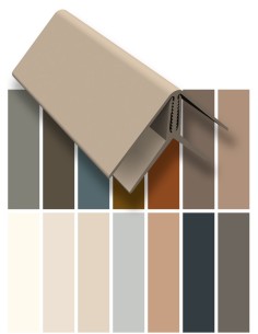 Angle intérieur – extérieur PVC 5 pc.