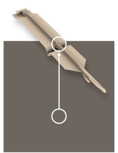 Onzichtbaar verbindingsstuk 5 st. Foresta 2