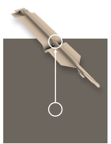 Onzichtbaar verbindingsstuk 5 st. Foresta