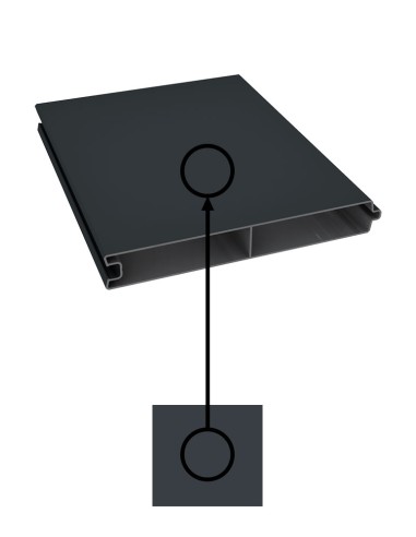 Planche en aluminium rainure et languette