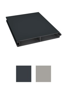 Tand en groef plank in aluminium