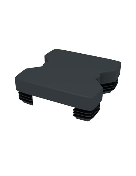 Afdekkap kunststof voor tussen aluminiumpaal