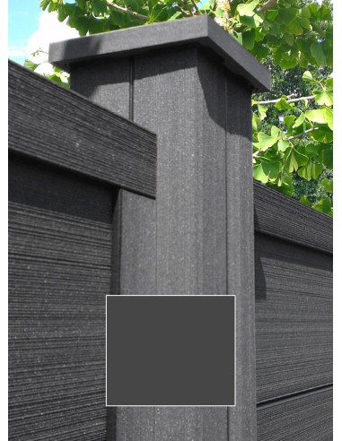 Composiet houten paal