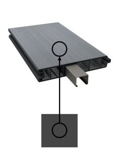 Planche rainure et languette en composite 2