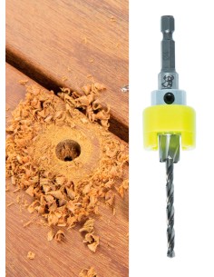 Mèche pour bouchon de terrasse