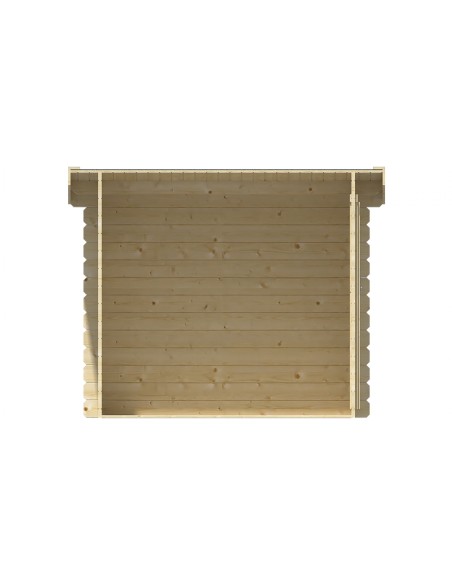 Grote aanbouw voor tuinhuisjes