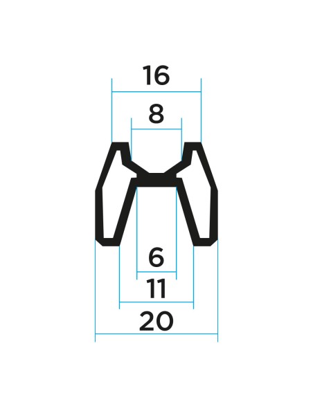 Adaptateur pour carreaux et lames décoratives