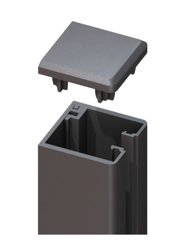 Profil - U à serrage pour verre