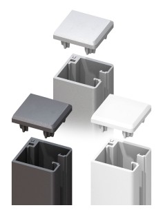 Profil - U à serrage pour verre