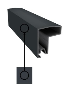 Aluminium topprofiel 2