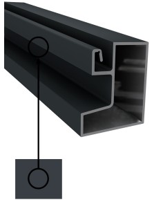 Profilé bas en aluminium 2