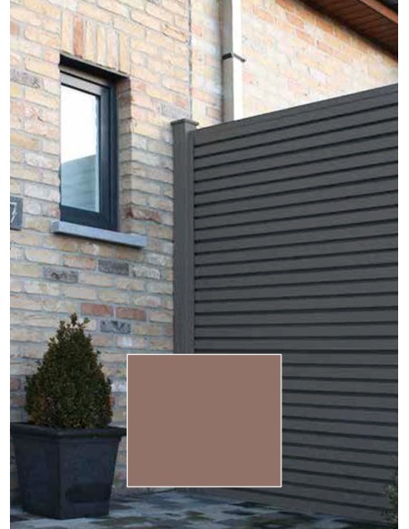 Ecrans de jardin de type clôtures à lattes