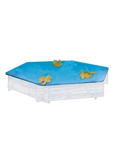 Bâche de protection pour bac à sable hexagonal 2