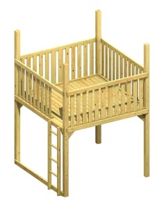 Tour de base pour balançoire d'enfants "Giga"