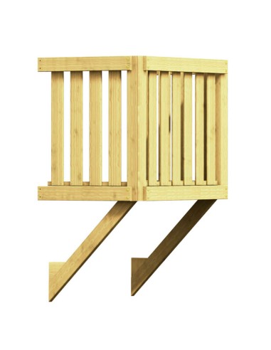 Balcon pour tour de balançoire et portique