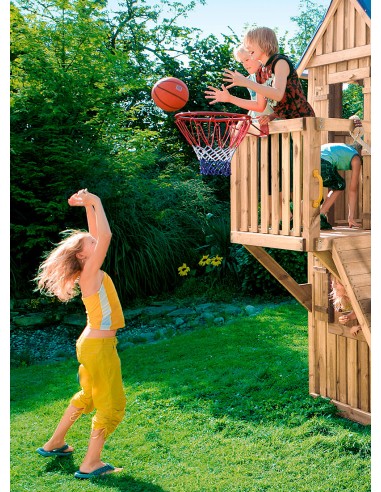 Balcon pour tour de balançoire et portique