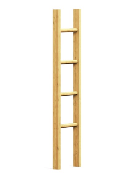 Houten schommeltoren ladder