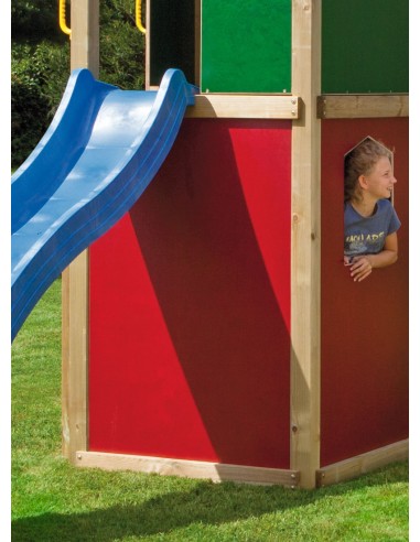 Paroi facile d'entretien, Rouge 90 x 138 cm