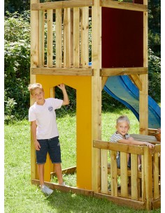 Deurwand onderhoudsvriendelijk geel 90 x 138 cm 2