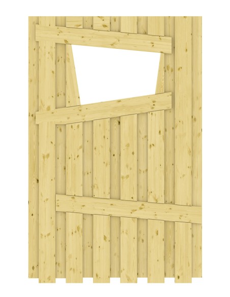 Paroi "Sorcier" avec fenêtre