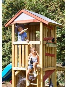 Toit en bois "Sorcier" 2