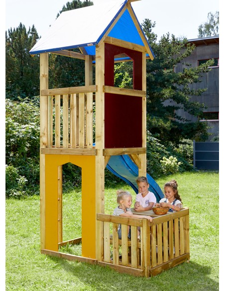 Petite véranda avec plancher