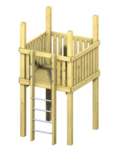 Tour de base pour aire de jeux publique